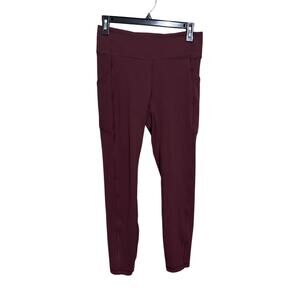 Lululemon Leggings 8 Burgundy